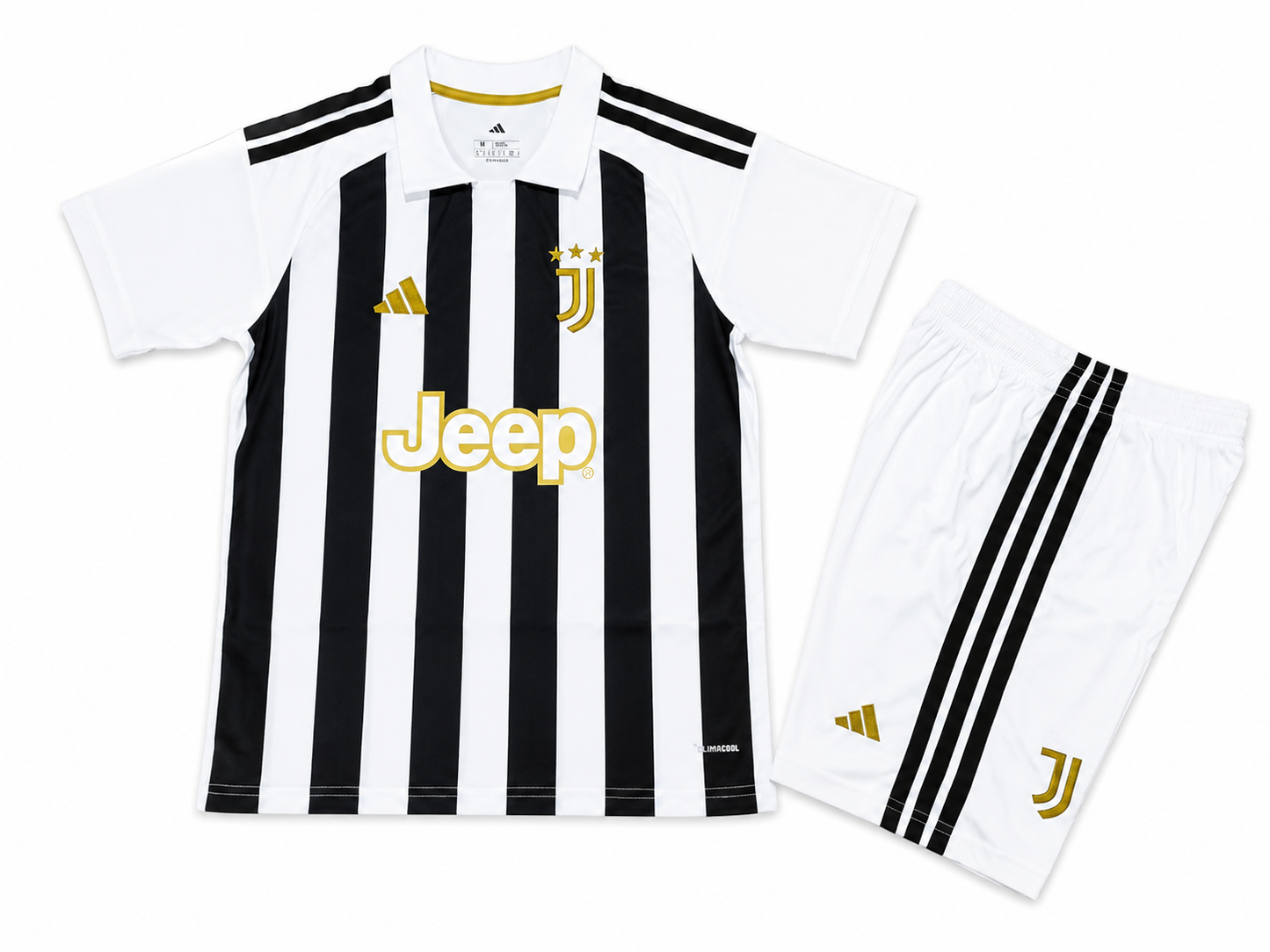 Maillot Domicile Juventus Turin 2026-2027 Noir Blanc & Or