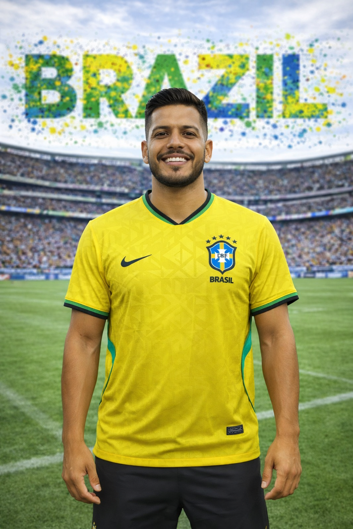 Maillot Domicile Brésil 2026-2027 🇧🇷 | Jersey Brazil Home – Qualité Premium Football