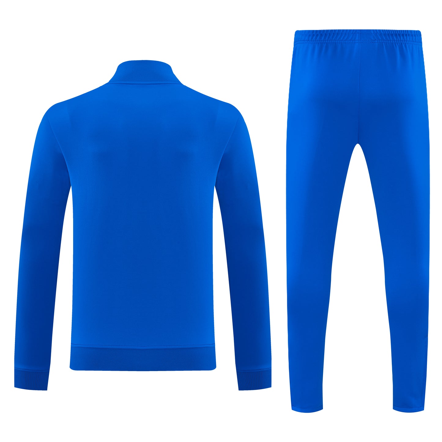 Ensemble Survêtement Real Madrid Bleu 2026/2027 – Tracksuit Football Homme Premium | Veste Zippée & Pantalon Slim Fit