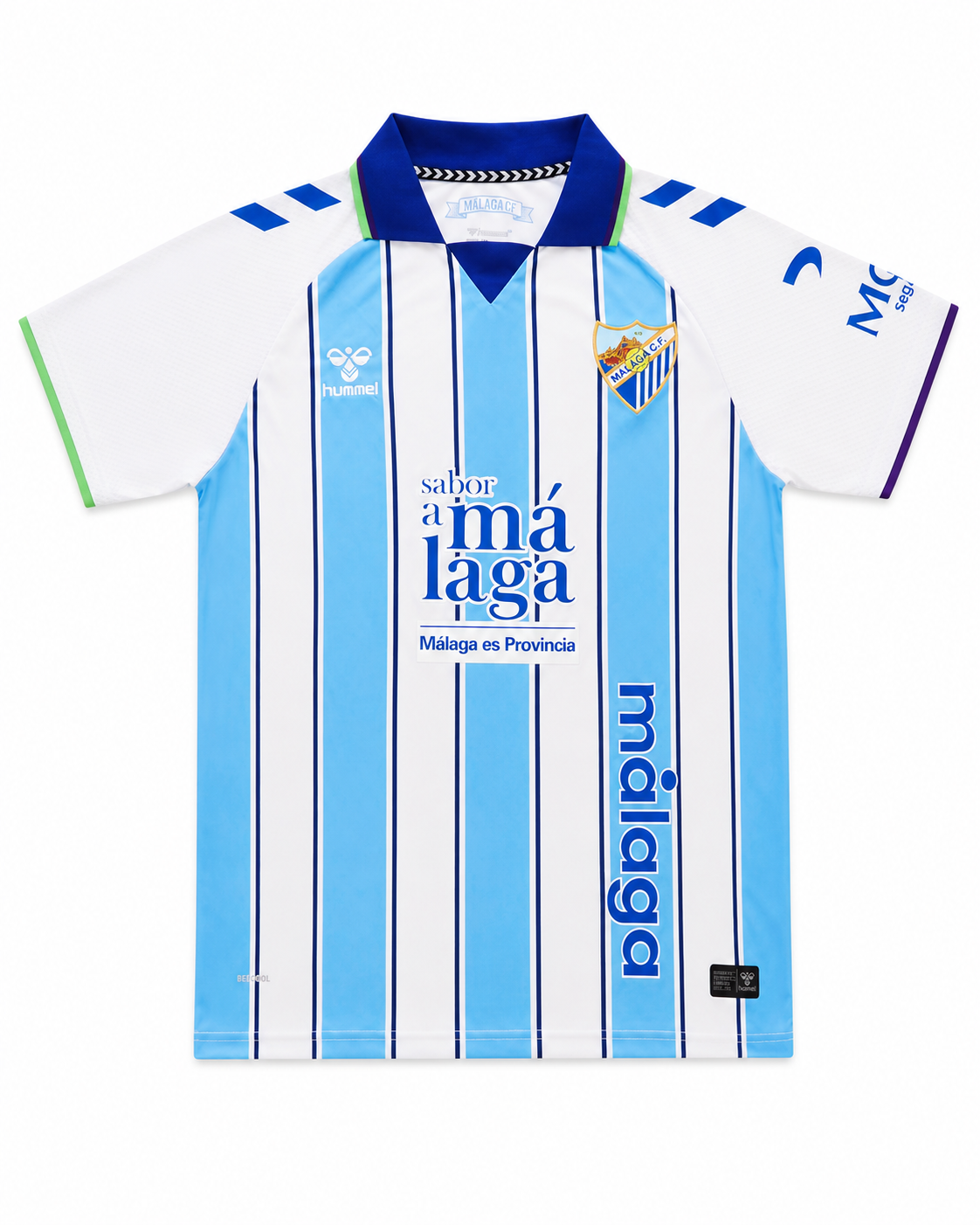 Maillot Málaga CF Domicile 2026-2027 – Bleu Ciel et Blanc