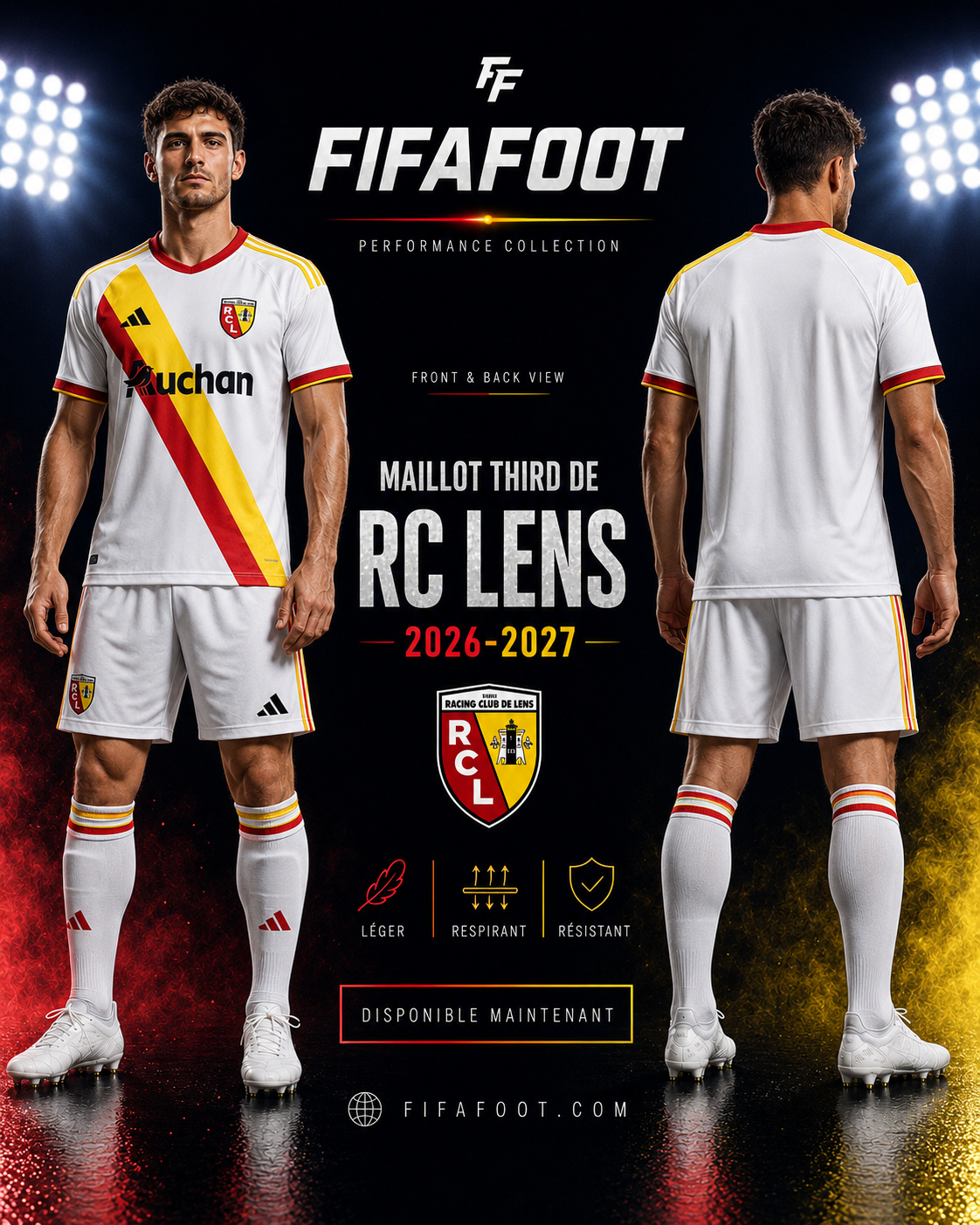 Maillot Third RC Lens 2026-2027 – Jersey Football Lens