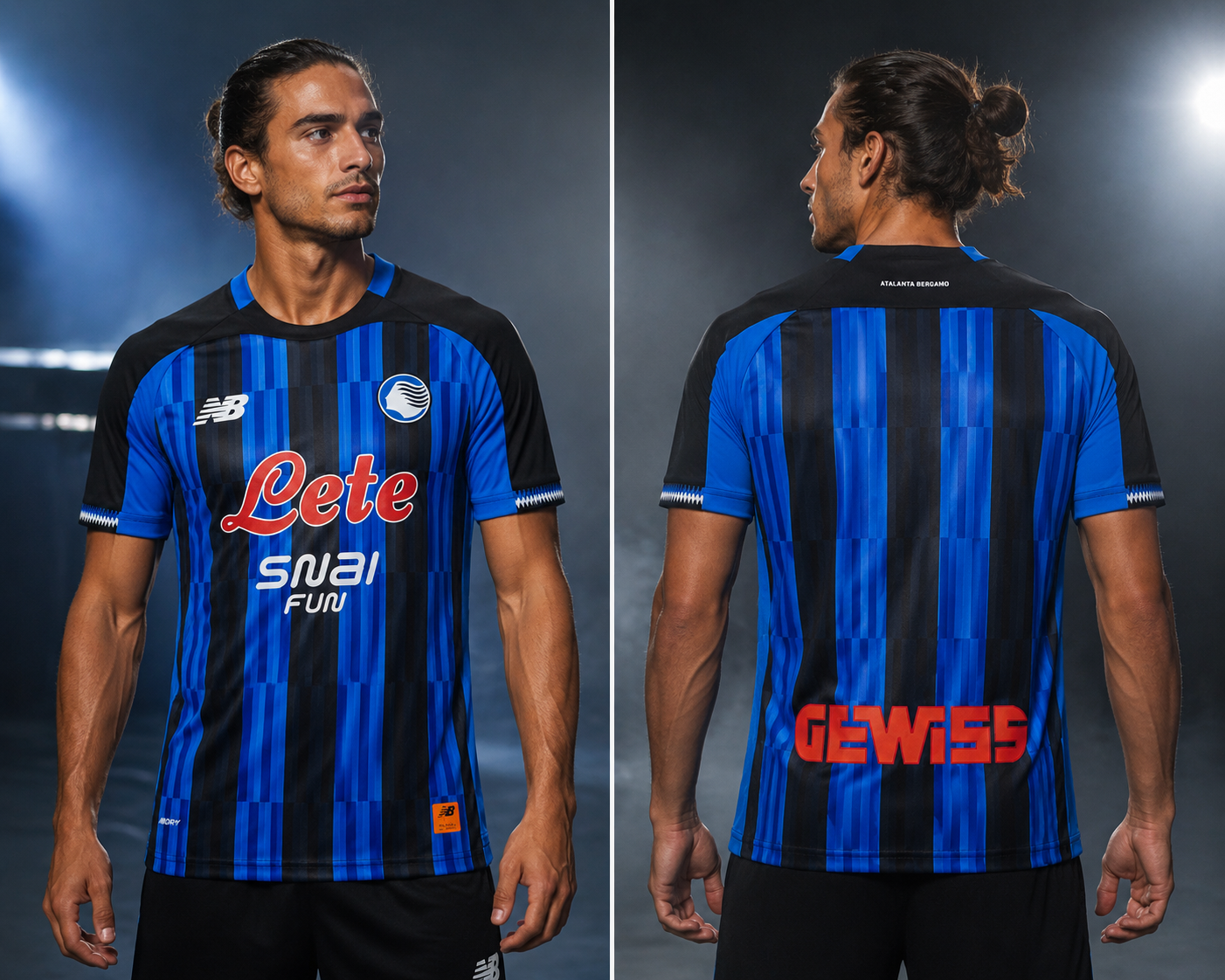 Maillot Domicile Atalanta Bergame 2026-2027 Bleu & Noir