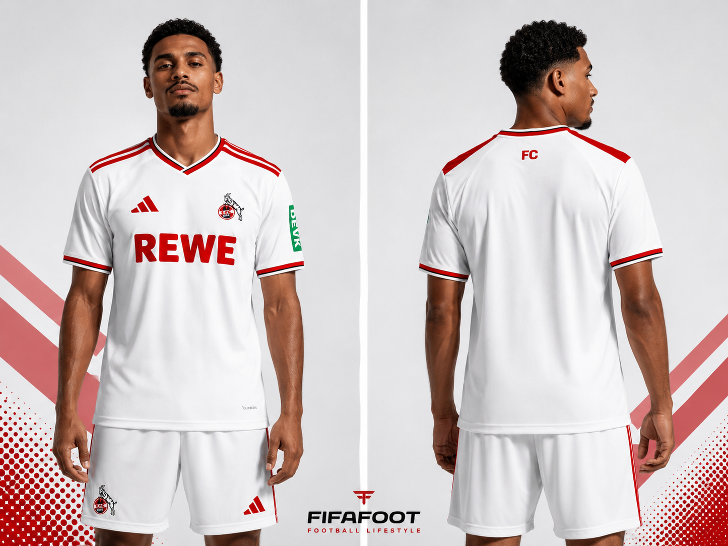 Maillot FC Cologne Home 2026-2027 – Domicile Blanc