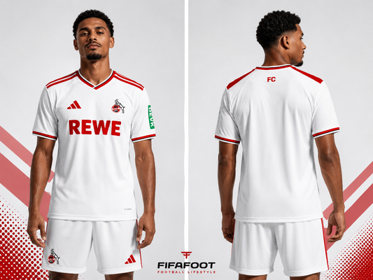 Maillot FC Cologne Home 2026-2027 – Domicile Blanc