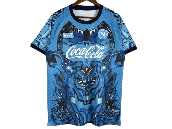 Maillot Pré-match bleu SSC Napoli 2025-2026