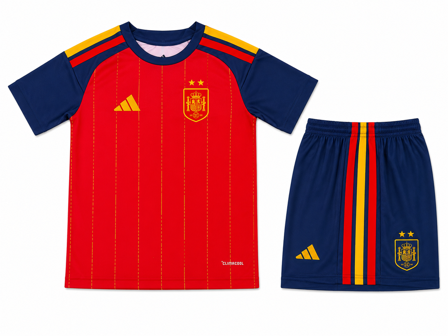 Nouveau Maillot Espagne Domicile Deux Étoiles 2026  Rouge – Édition Premium