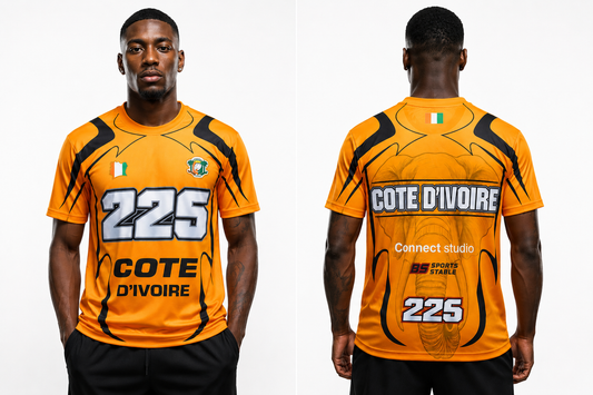 Maillot Côte d’Ivoire 225  Homme – Édition Éléphant