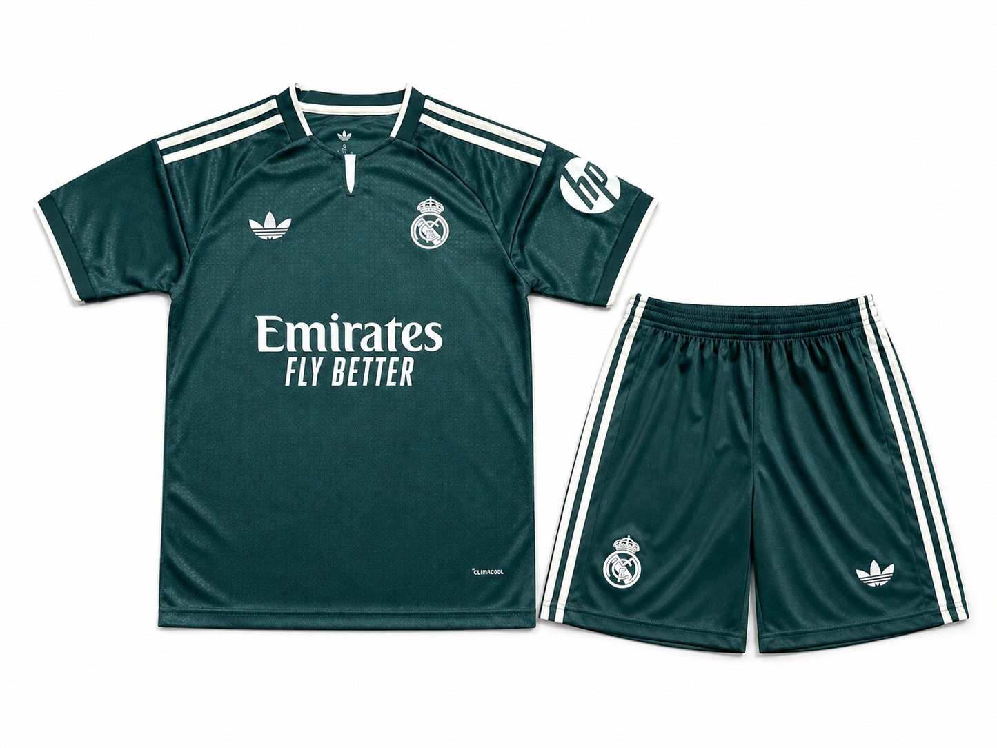 Maillot Real Madrid Extérieur 2026-2027 Vert | Jersey Away Adidas Football