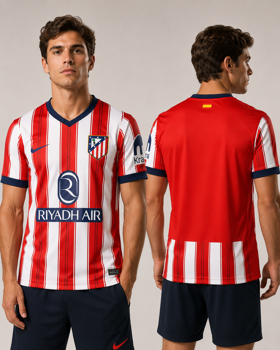 Maillot Atlético Madrid Domicile 2026-2027 Homme – Rouge et Blanc