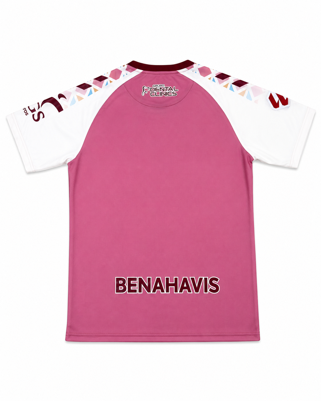 Maillot Málaga CF Extérieur 2026-2027 – Rose et Blanc