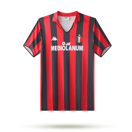 Maillot Milan AC domicile 1988-1989 – Face