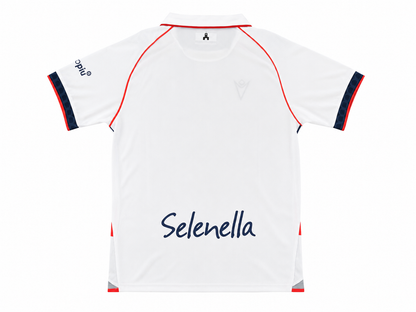 Maillot Extérieur Bologne FC 2026-2027 Blanc Rouge & Bleu Marine