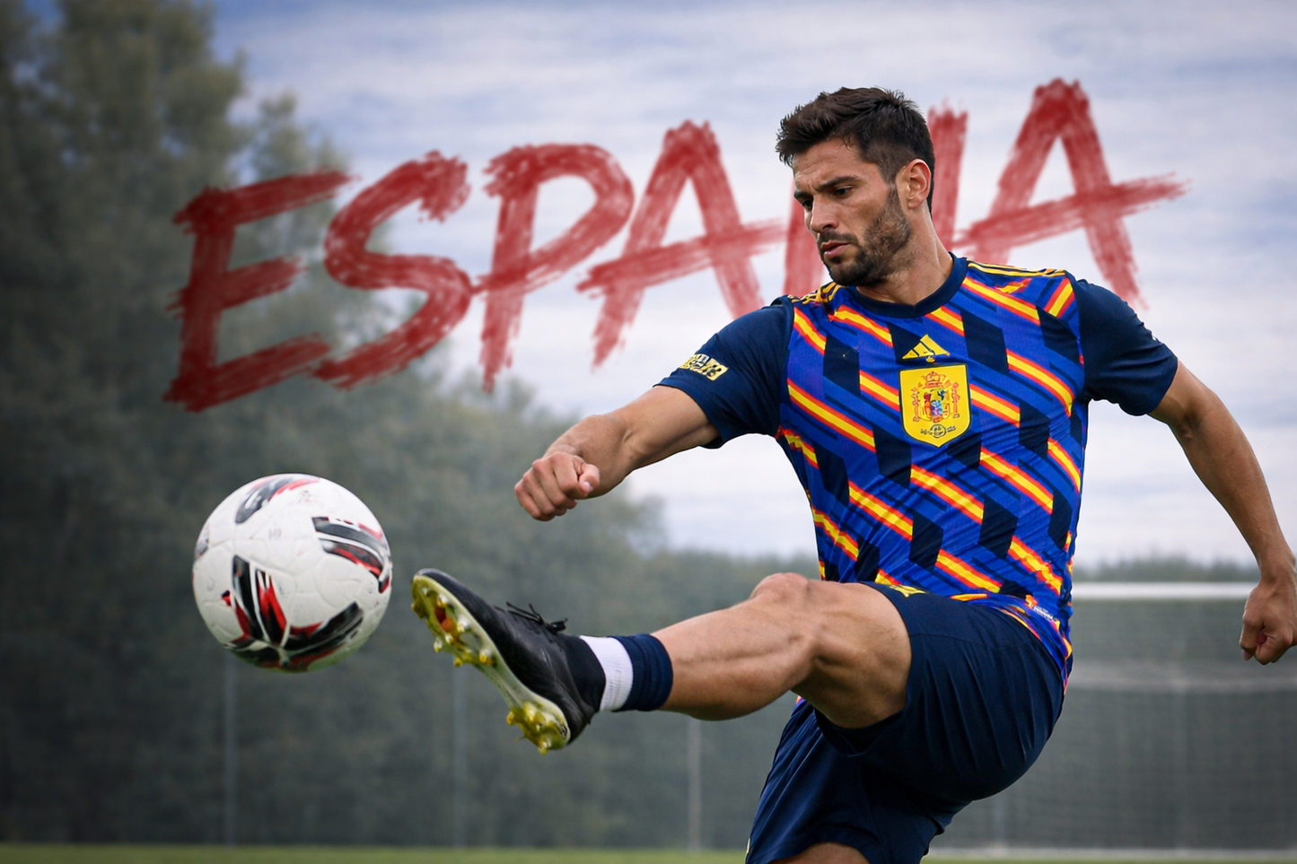 Maillot d’Échauffement Espagne 2026/2027 🇪🇸 – Avant Match Football | Performance & Style