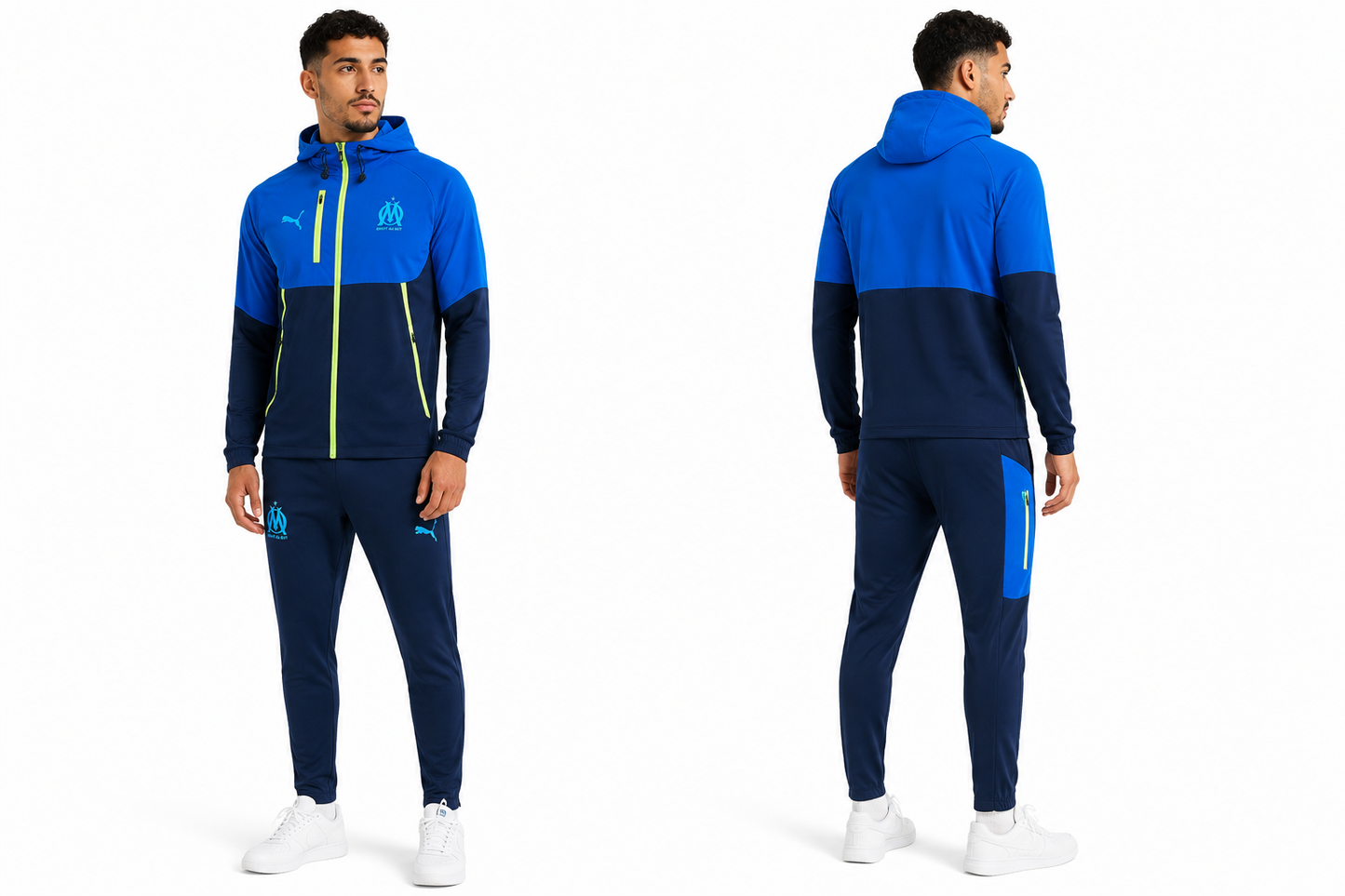 Survêtement Olympique de Marseille OM 2026/2027 Bleu Marine Capuche