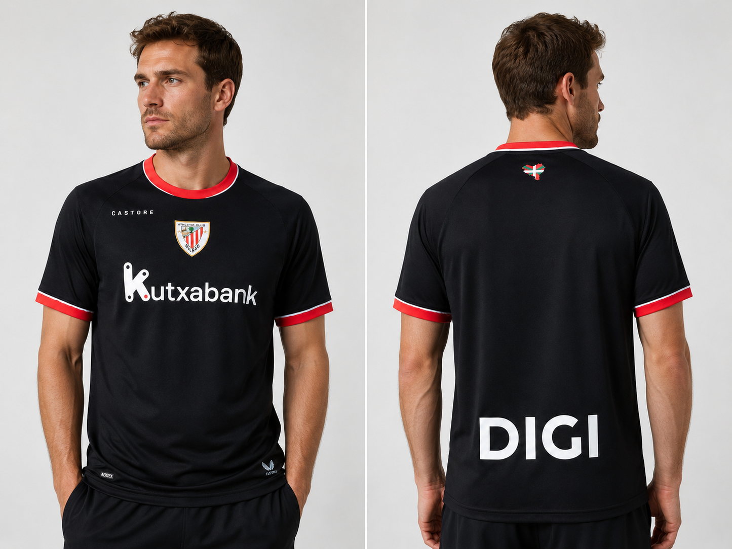 Maillot Athletic Club Bilbao 2026-2027 Extérieur | Jersey Football Homme et Enfant Castore