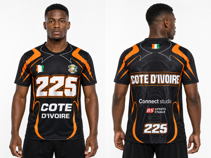 Maillot Côte d’Ivoire 225  Homme – Édition Éléphant