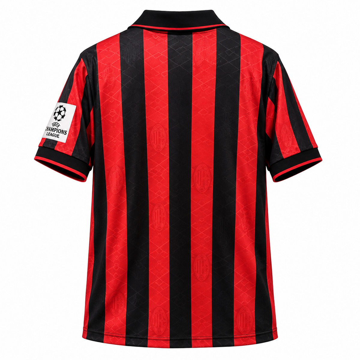 Maillot Milan AC domicile 1993-1994 – vue de dos