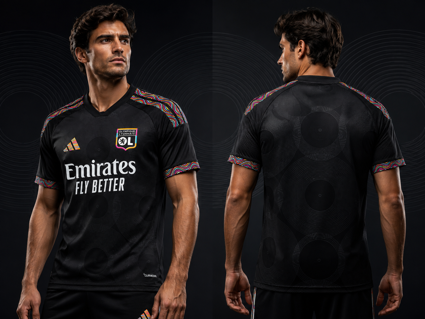 Maillot Third Olympique Lyonnais 2026-2027 Noir adidas – OL Jersey