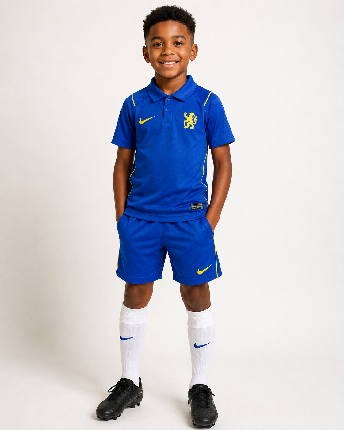 Maillot Chelsea Domicile 2026-2027 – Bleu & Jaun