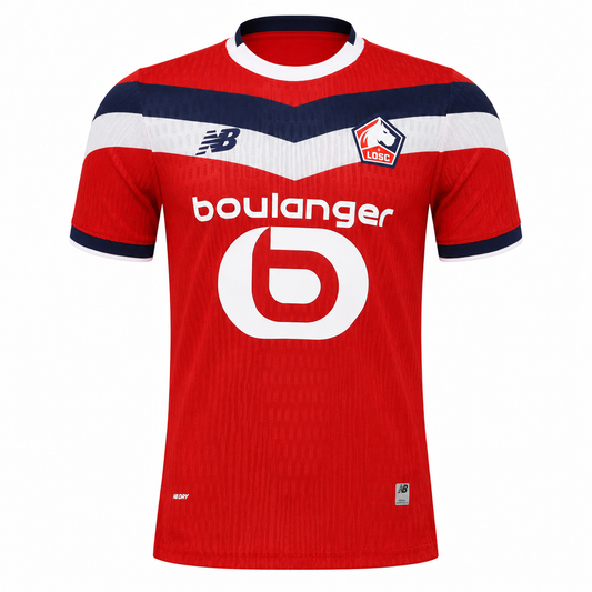 Maillot Lille LOSC Domicile 2026-2027 Rouge Football Homme
