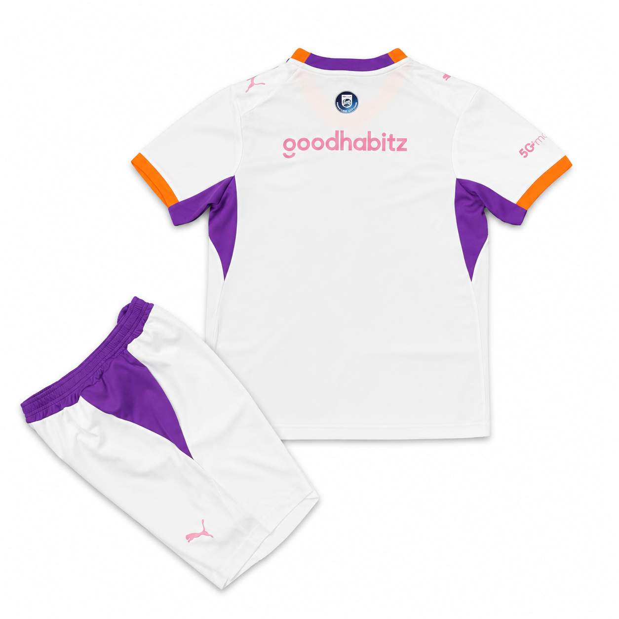 Maillot PSV Eindhoven Extérieur 2026-2027 – Blanc, Rose, Orange et Violet