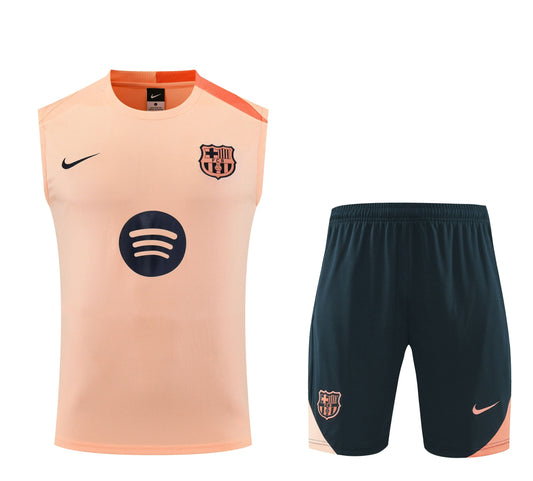 Ensemble rose débardeur + short  FC Barcelone 2025-2026