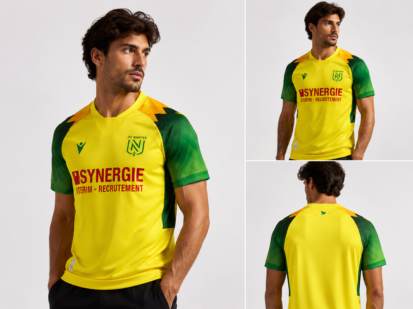 Maillot FC Nantes Domicile 2026-2027 Jaune Vert – Jersey Football FCN