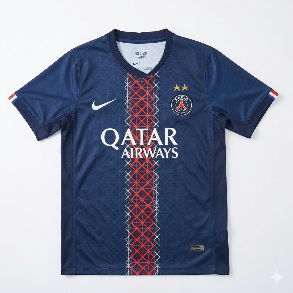Maillot Collector PSG Back 2 Back - Bleu Édition Limitée
