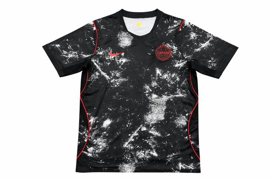 Maillot Canada Extérieur 2026-2027 🇨🇦 – Jersey Officiel Noir Design Unique | FIFAFOOT