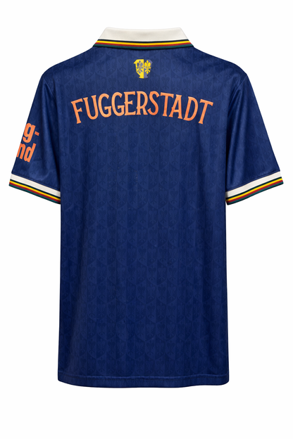 Maillot FC Augsburg Extérieur 2025-2026 Bleu | Jersey Officiel Bundesliga | FIFAFOOT)