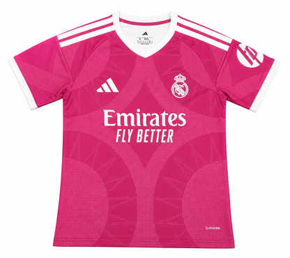 Maillot Real Madrid Third 2026-2027 Rose | Jersey Football Homme et Enfant Adidas | Nouvelle Saison | FIFAFOOT
