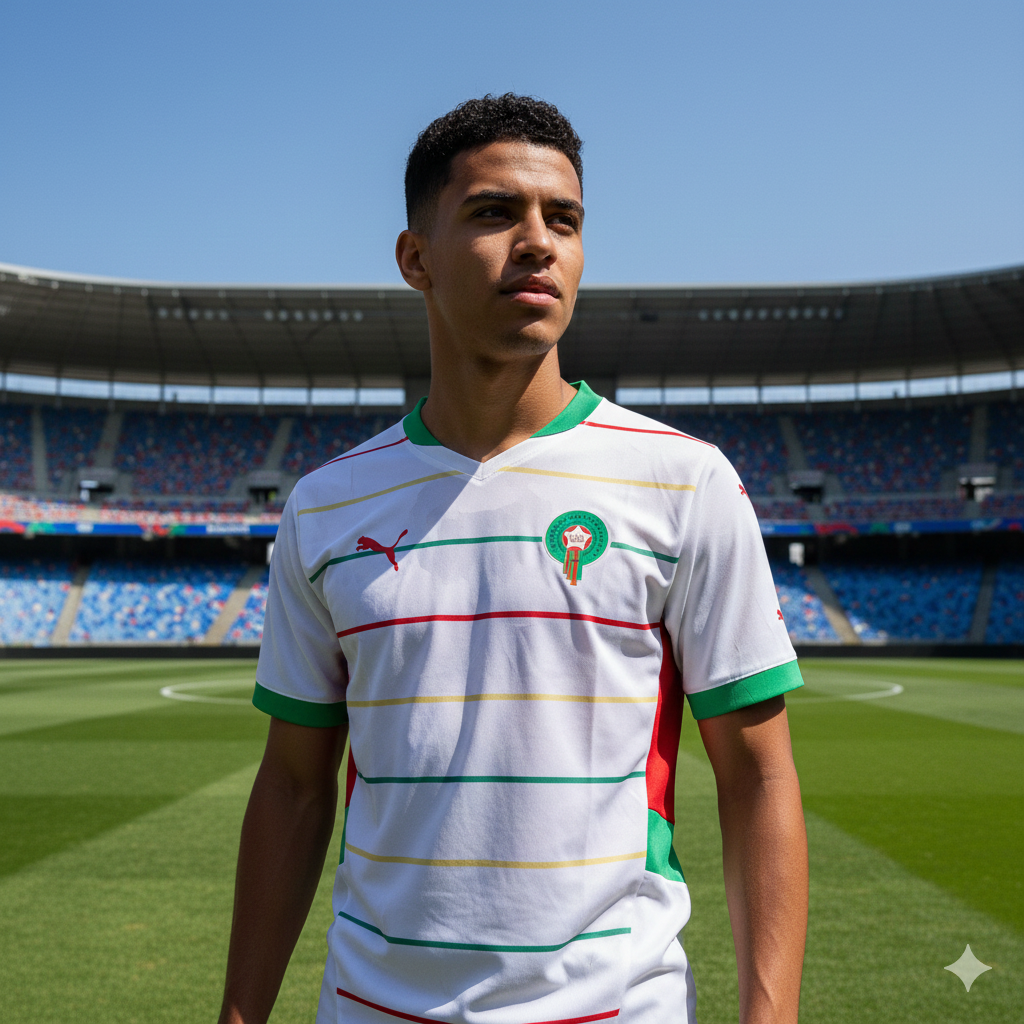 Maillot Extérieur Maroc 2024-2025