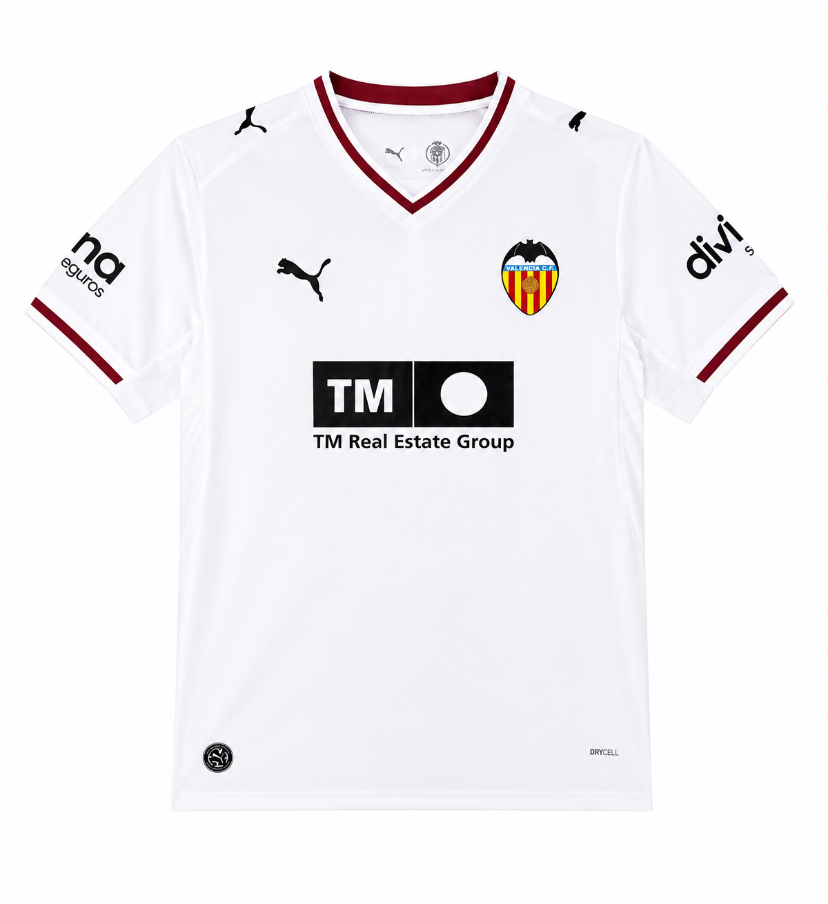 Maillot Valencia CF Domicile 2026/2027 Blanc – Jersey Football Homme Puma DryCell Officiel