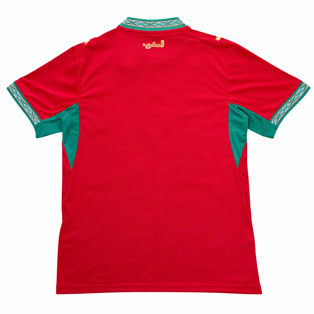 Maillot Maroc Domicile 2026-2027 🇲🇦 | Tenue Officielle Puma Football – FIFAFOOT