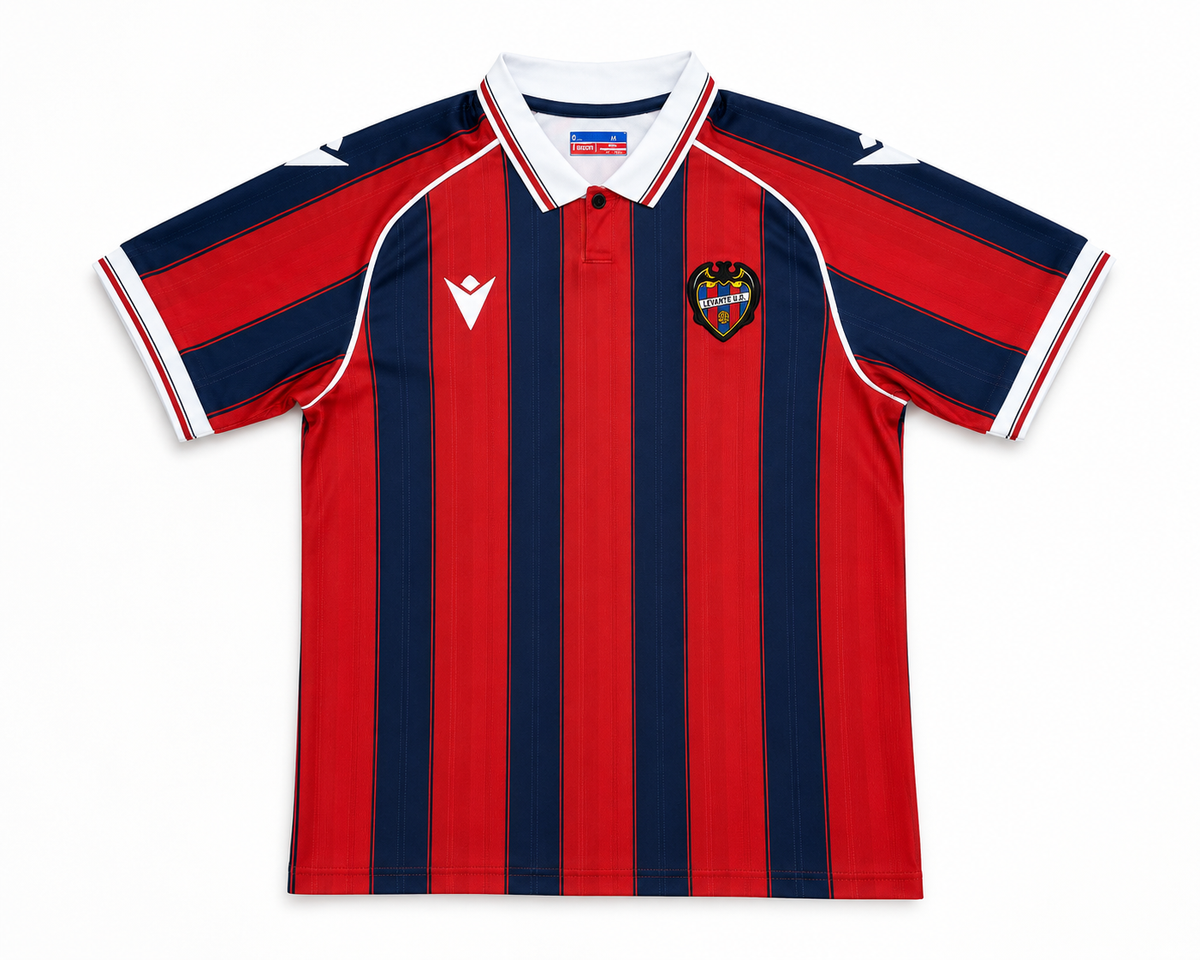 Maillot Levante UD Domicile 2026-2027 Rouge Bleu – Jersey Football Levante Unión Deportiva