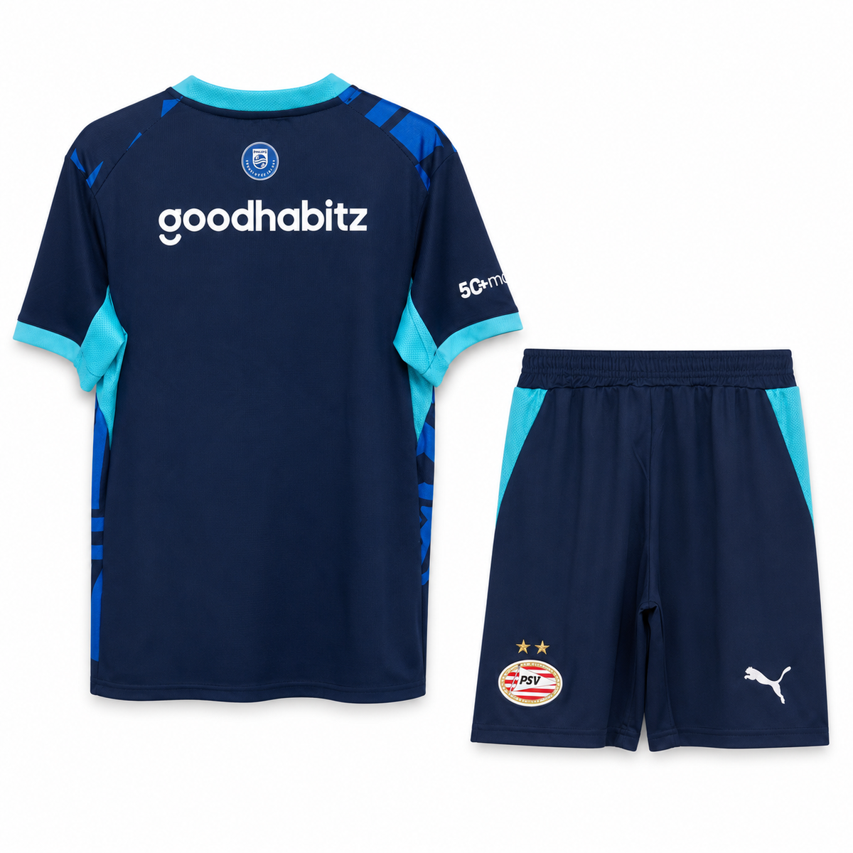 Maillot PSV Eindhoven Third 2026-2027 – Bleu Marine et Bleu Électrique