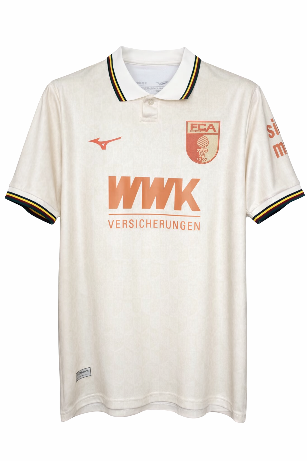 Maillot FC Augsburg Third 2025-2026 Beige | Jersey Officiel Bundesliga | FIFAFOOT