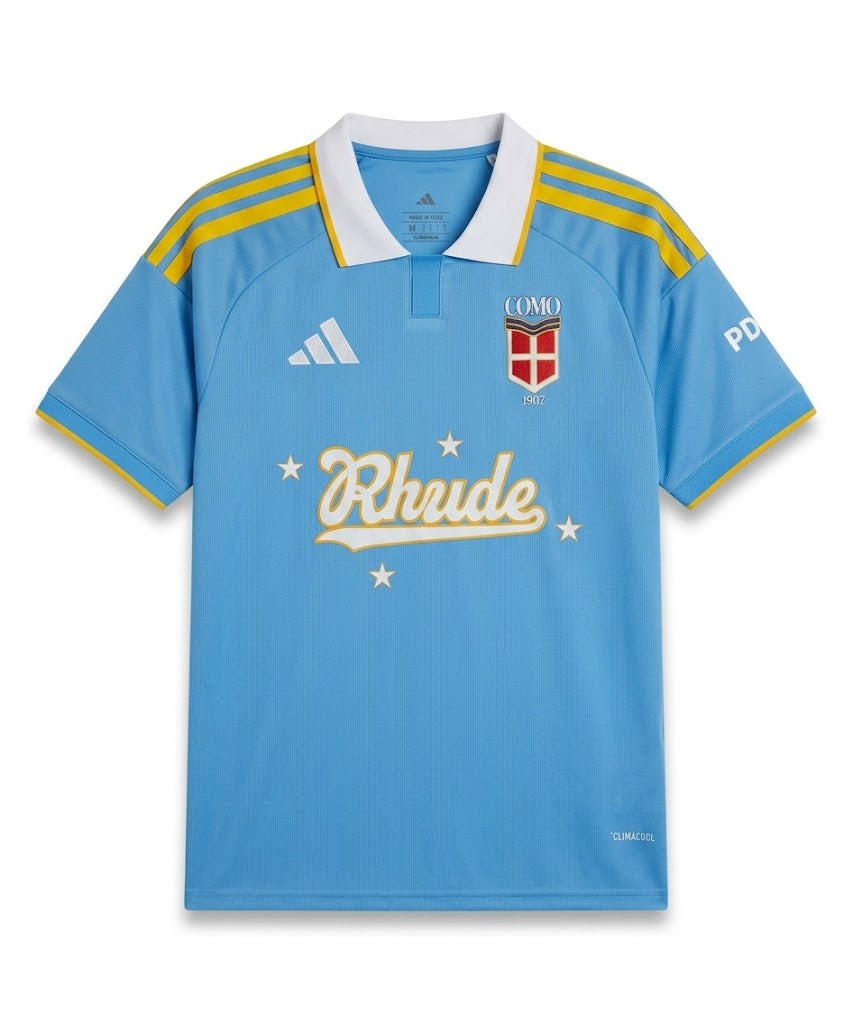 Maillot Third Como 1907 2026-2027 Bleu Ciel & Jaune