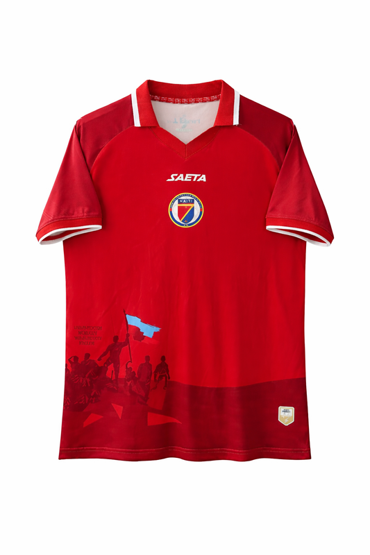 Maillot Haïti Third Rouge🇭🇹 2026-2027 – Football Officiel SAETA