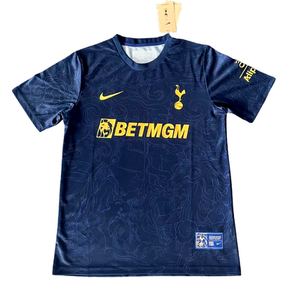 Tottenham Hotspur Maillot d’Entraînement 2026-2027 Bleu Marine – Version Officielle Performance Football
