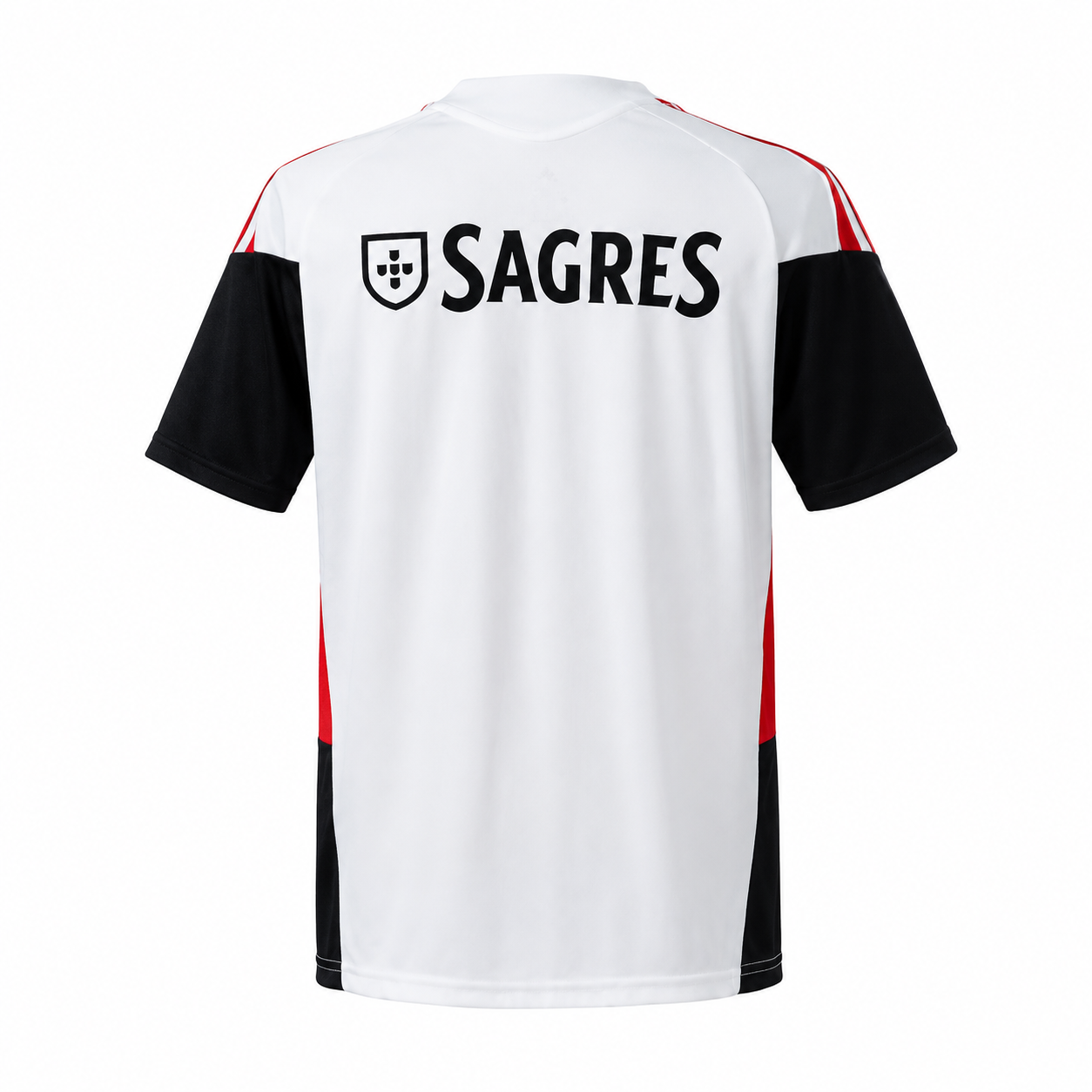 Maillot Entraînement Benfica 2026-2027 Blanc Noir Rouge – Jersey Training SL Benfica Football Homme