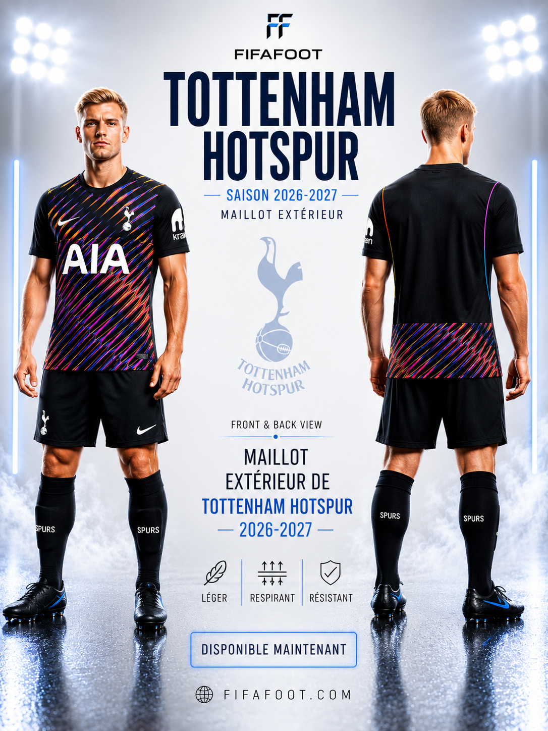 Maillot Tottenham Extérieur/Away 2026/2027 – Jersey Football Homme Nike Officiel | FIFAFOOT