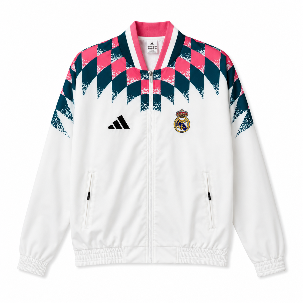 Veste Real Madrid – Style football rétro et design premium