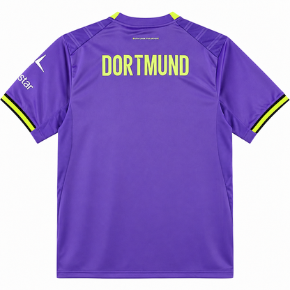 Maillot Borussia Dortmund Third 2026-2027 – Violet & Jaune Fluo