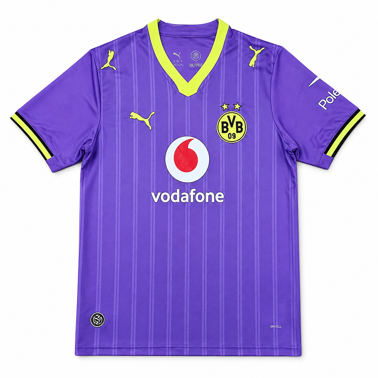 Maillot Borussia Dortmund Third 2026-2027 – Violet & Jaune Fluo