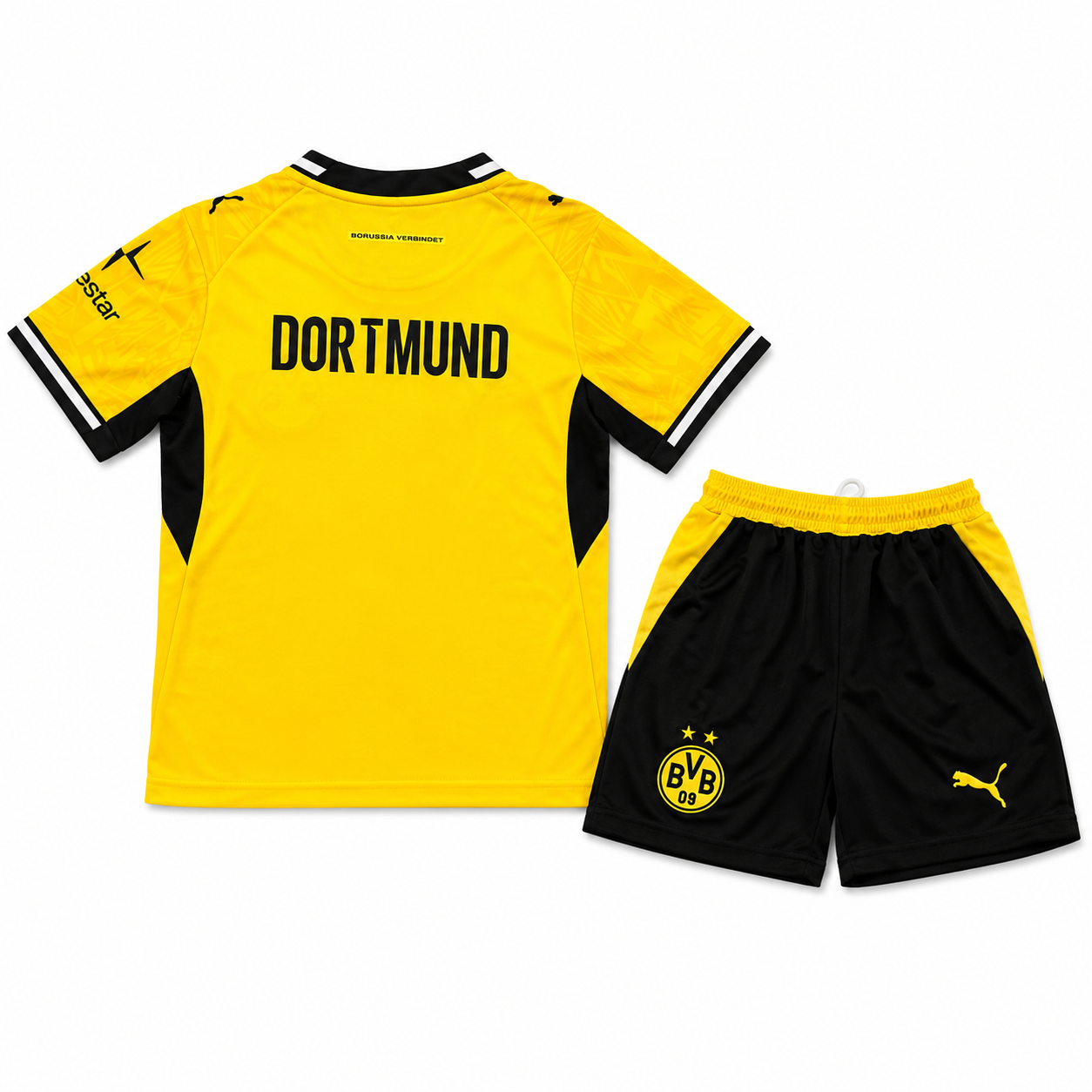 Maillot Domicile Borussia Dortmund 2026-2027 Jaune Noir BVB – Version Football Homme Puma Premium