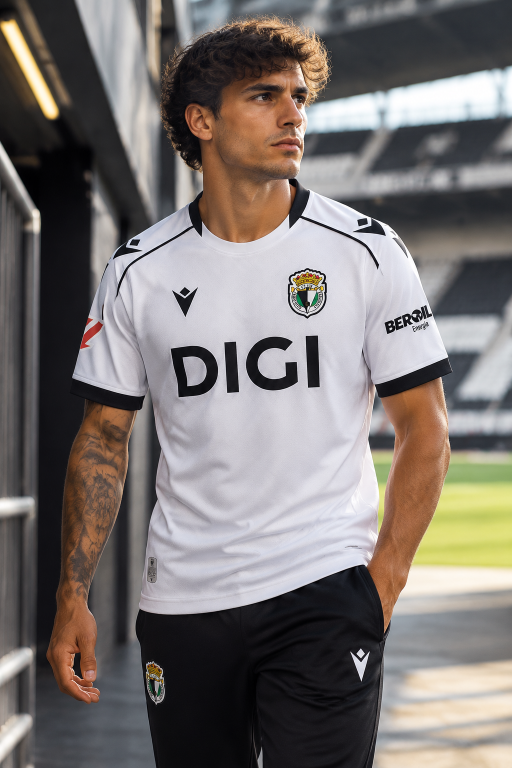 Maillot Domicile Burgos CF 2026-2027 porté