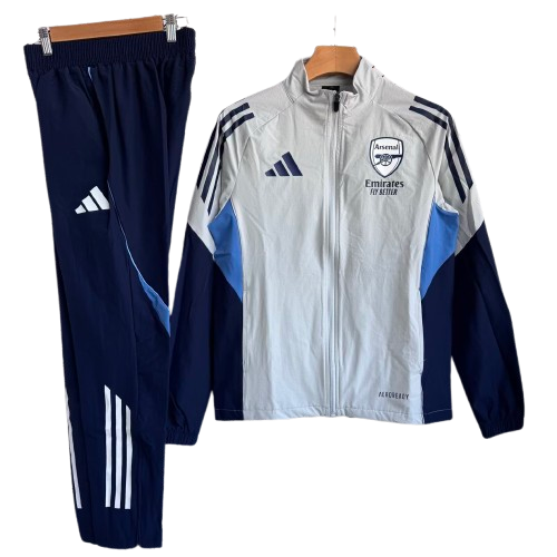 Survetement entrainement Bleu-Gris Arsenal FC 2025-2026