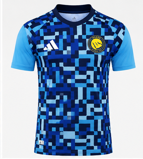 Al-Nassr maillot entraînement bleu 2026/27 face