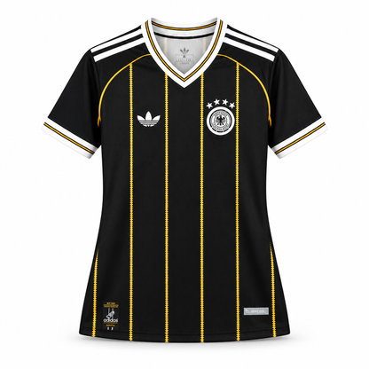 Maillot Allemagne Third Away 2026-2027 noir et or — face